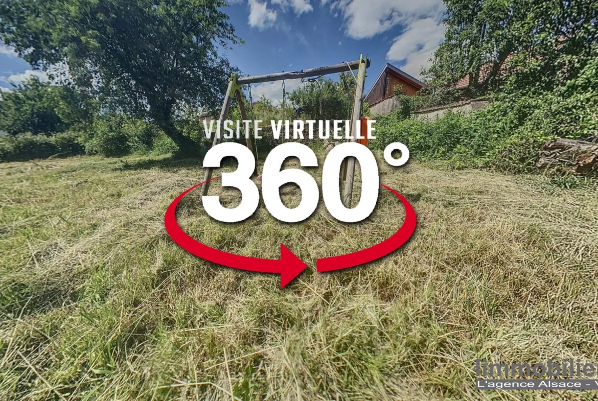 Maison à vendre à Senones (88) – 87 m², terrain clos, proximité écoles 