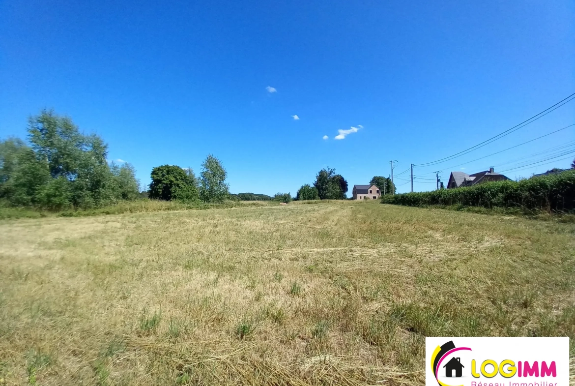 Terrain à bâtir de 755 m² à Locquignol dans la Forêt de Mormal 