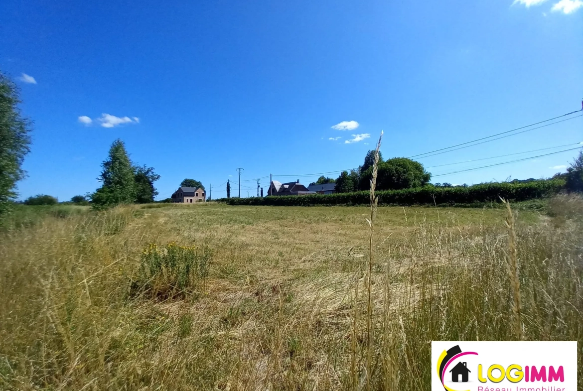 Terrain à bâtir de 755 m² à Locquignol dans la Forêt de Mormal 