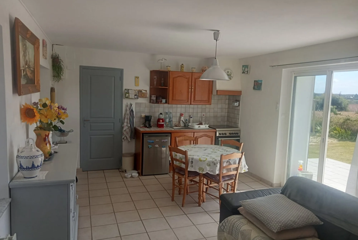 Charmante maison de 41 m² en bord de mer à Servel, idéale résidence secondaire 