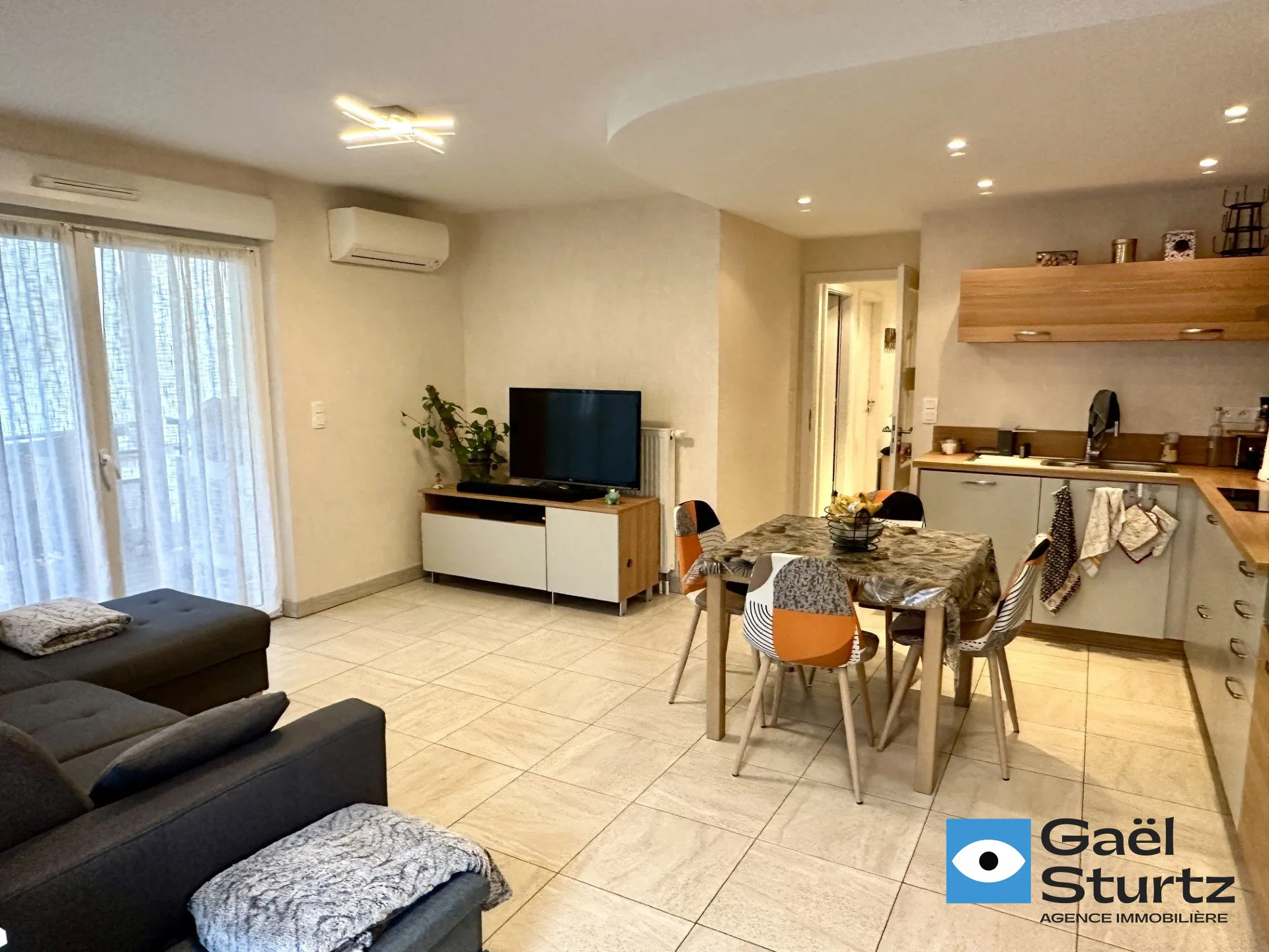 Appartement 3 pièces en rez-de-jardin avec garage au centre-ville de Haguenau 