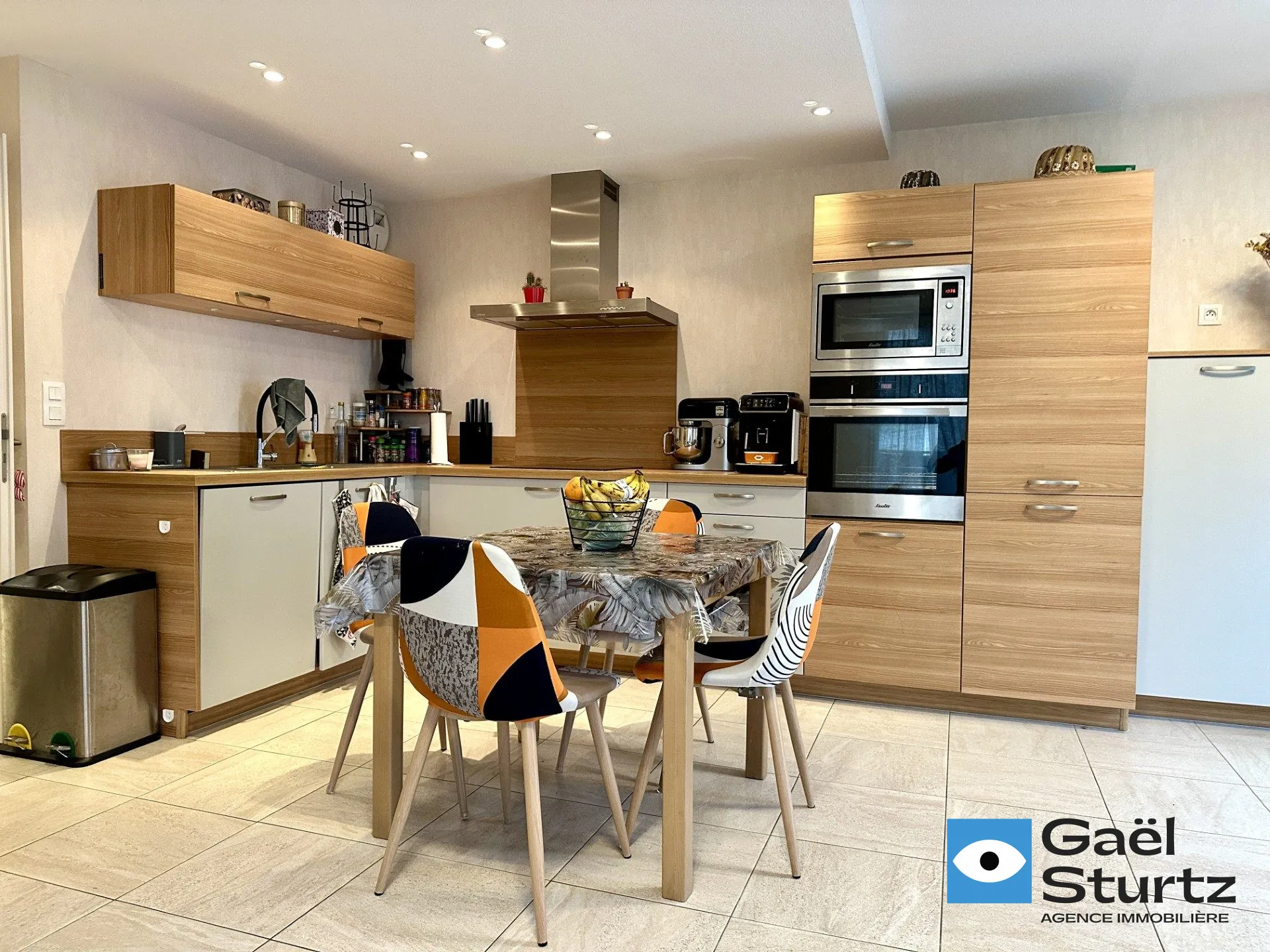 Appartement 3 pièces en rez-de-jardin avec garage au centre-ville de Haguenau 