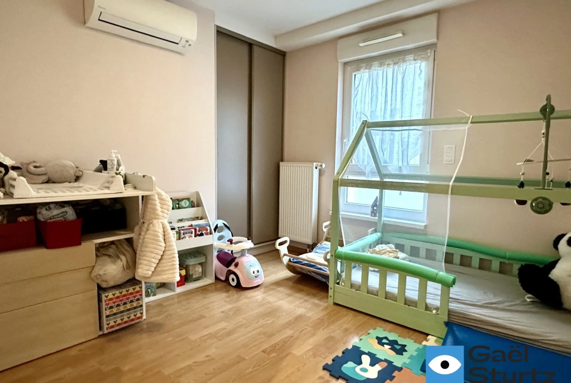 Appartement 3 pièces en rez-de-jardin avec garage au centre-ville de Haguenau 