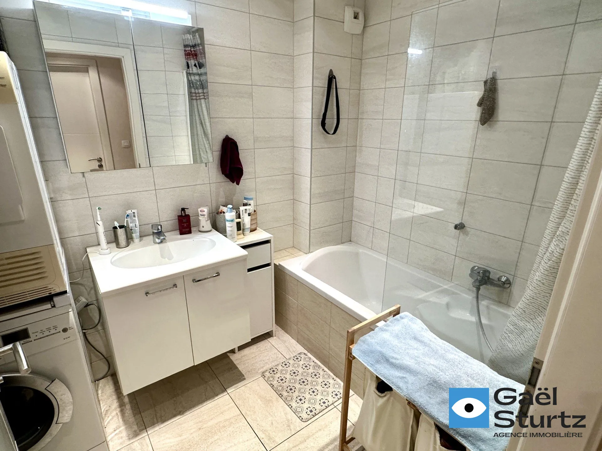 Appartement 3 pièces en rez-de-jardin avec garage au centre-ville de Haguenau 