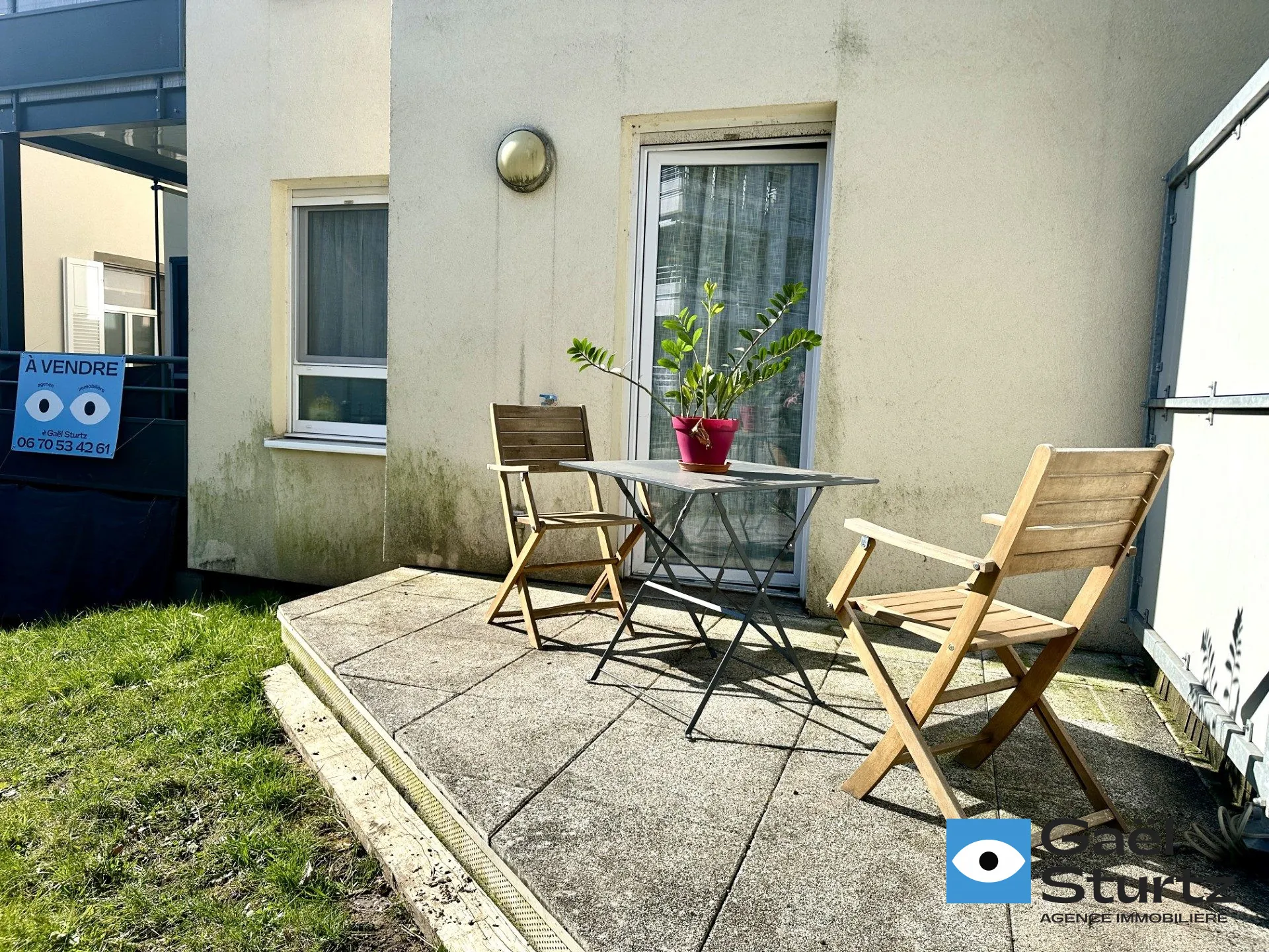 Appartement 3 pièces en rez-de-jardin avec garage au centre-ville de Haguenau 