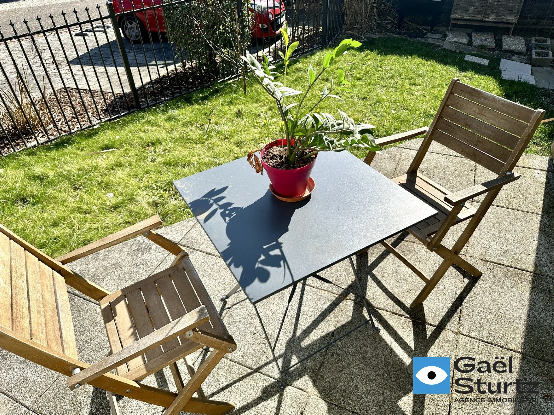Appartement 3 pièces en rez-de-jardin avec garage au centre-ville de Haguenau 