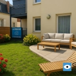 Appartement 3 pièces en rez-de-jardin avec garage au centre-ville de Haguenau