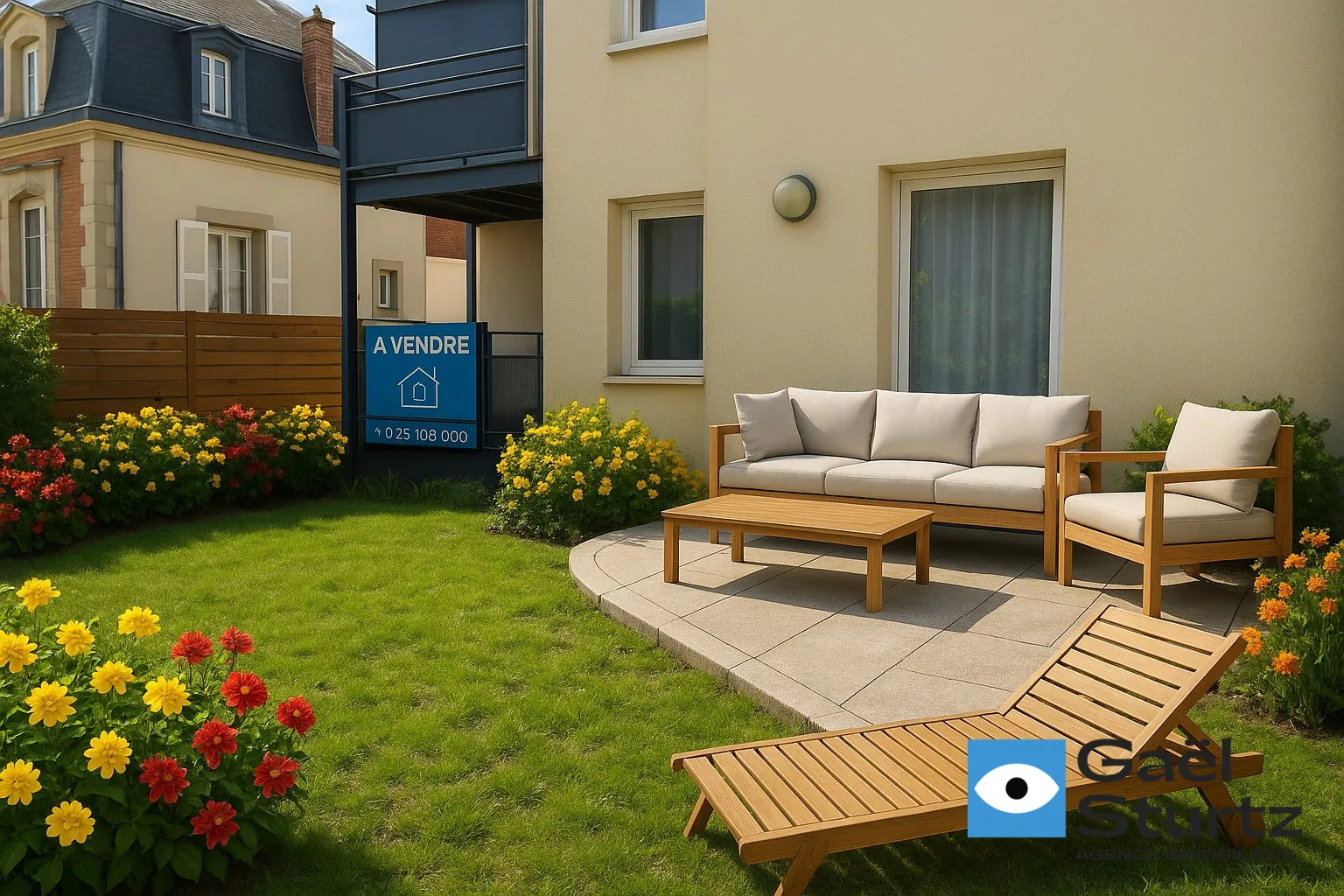 Appartement 3 pièces en rez-de-jardin avec garage au centre-ville de Haguenau 