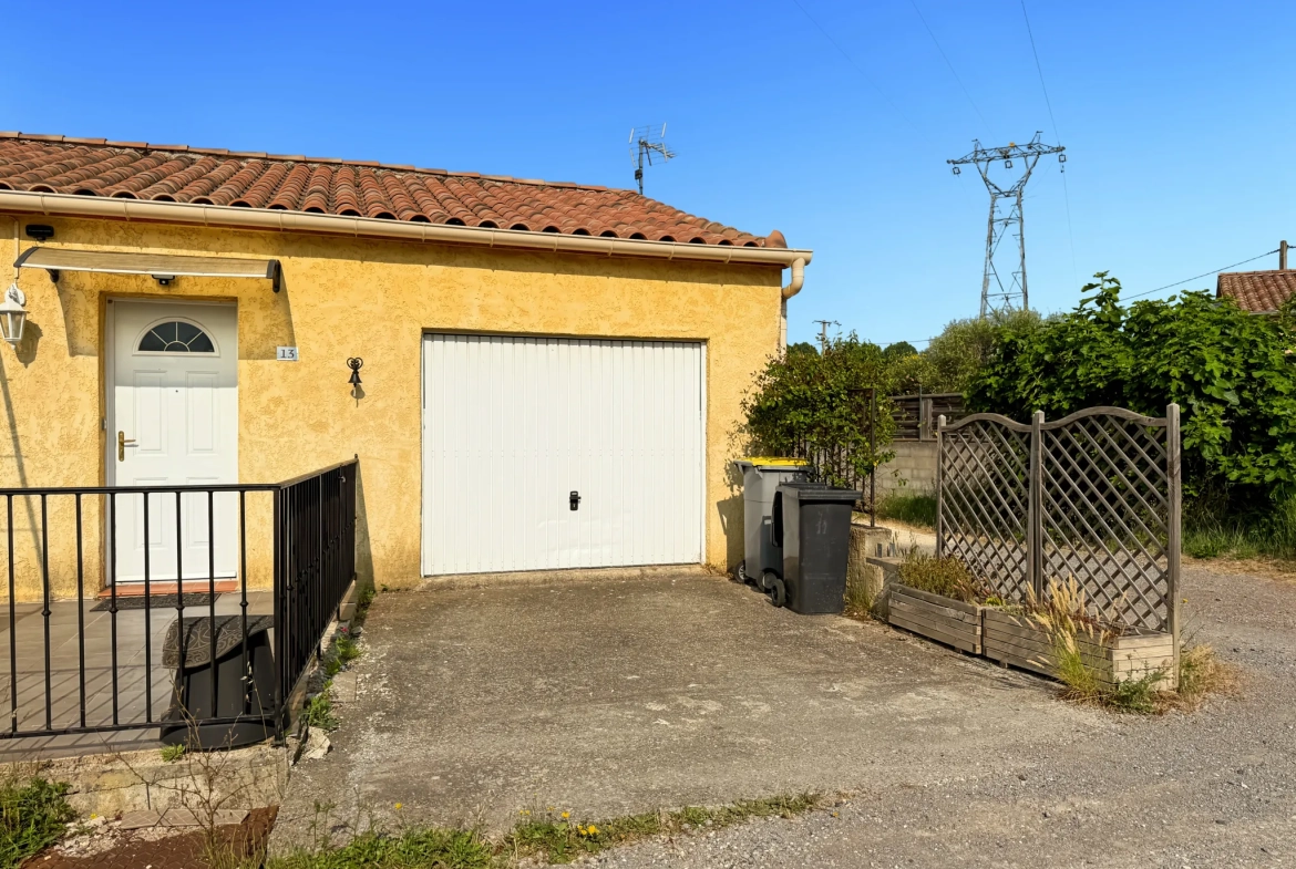 Achat maison de plain-pied à Saint Privat - 140 m², 4 chambres, terrasse, garage 