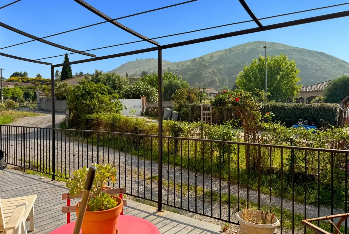 Achat maison de plain-pied à Saint Privat - 140 m², 4 chambres, terrasse, garage 
