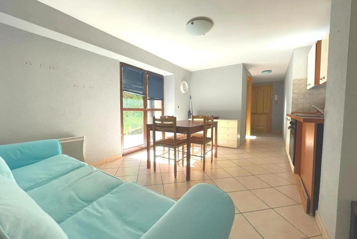 Appartement 2 pièces à vendre à Saint-Gervais-les-Bains, proche centre-ville 
