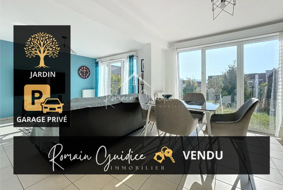 Appartement T3 de 66 m² avec jardin et parking à Millau 