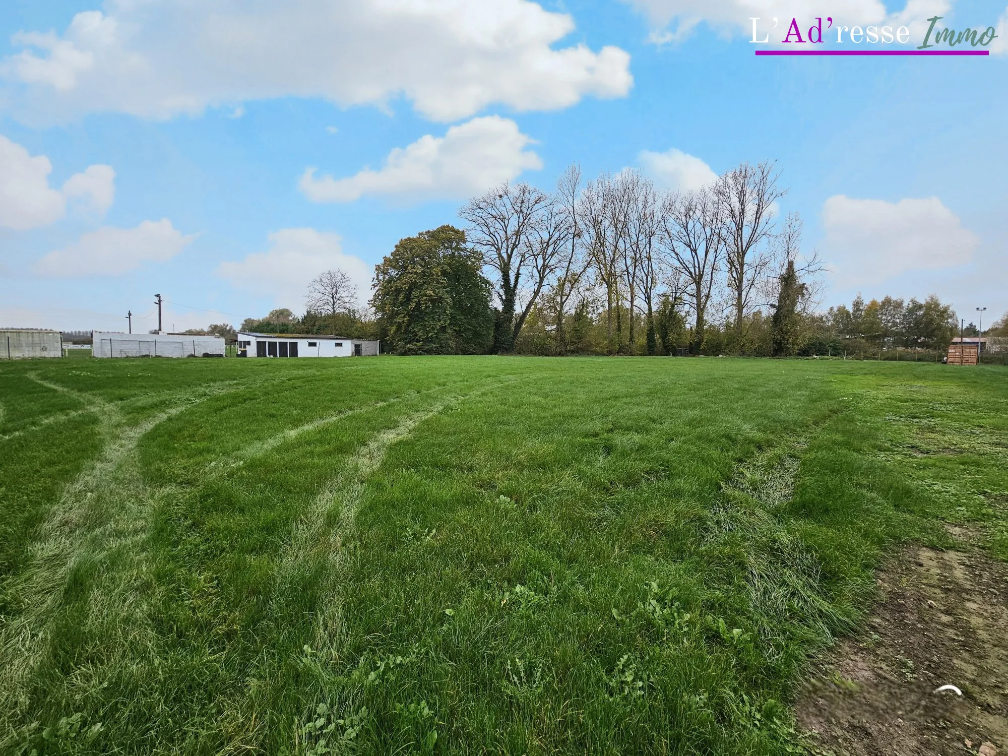 Terrain à vendre à Marquion - Grande surface viabilisée pour construire 