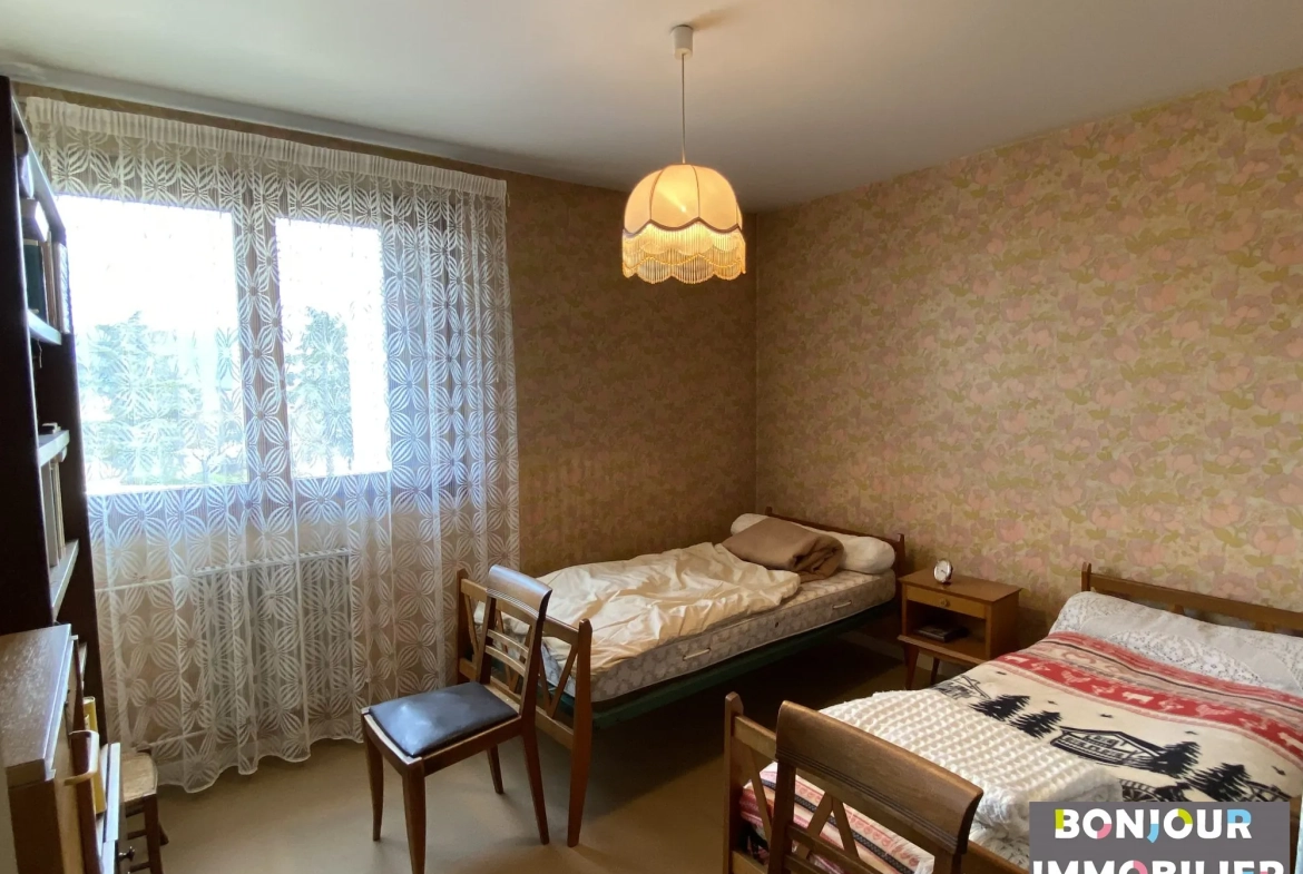 Appartement T4 de 80 m² à Rives avec balcon, cave, garage 