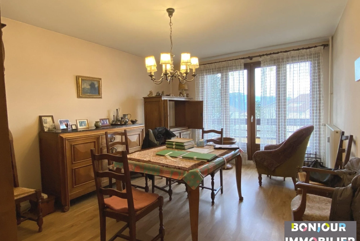 Appartement T4 de 80 m² à Rives avec balcon, cave, garage 