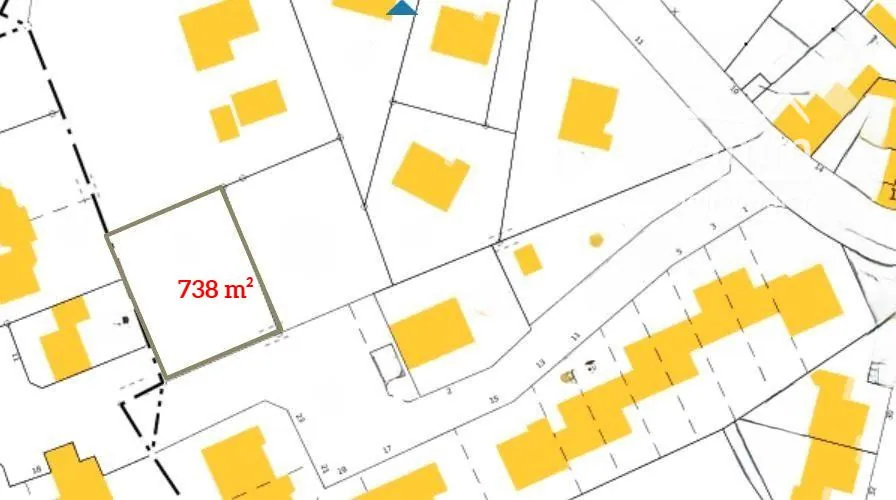 Terrain constructible de 738 m² à Jumelles, proche écoles et commerces 