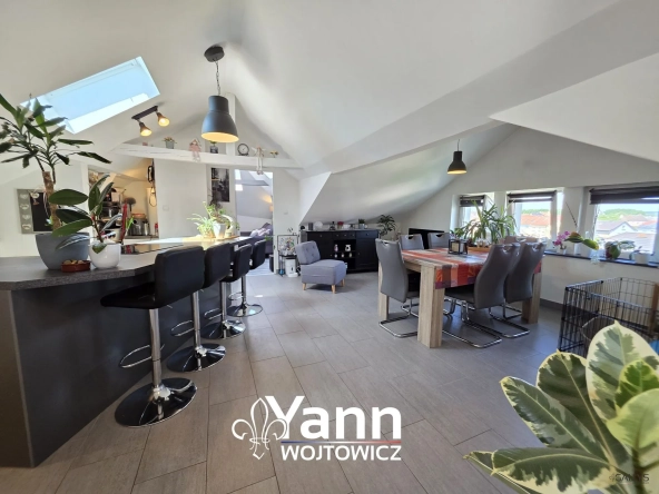 Bel appartement 3 pièces rénové à Yutz avec caves et proximité commodités