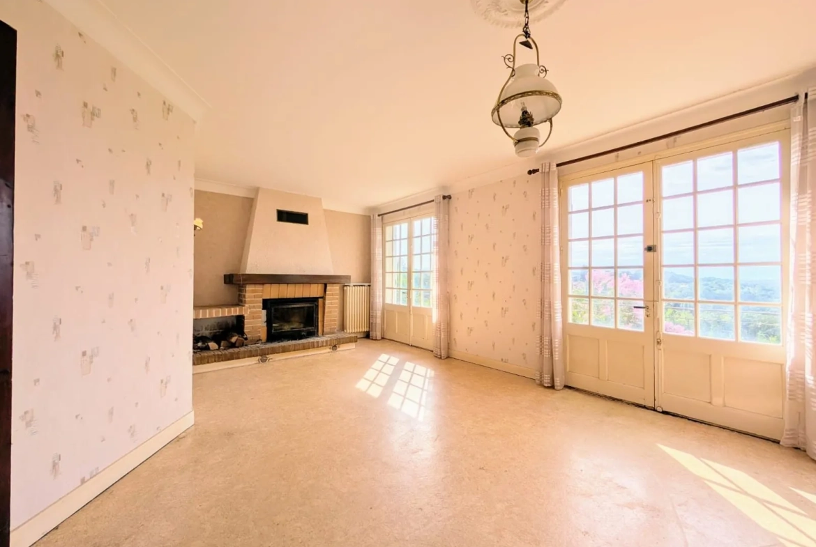 Belle maison avec vue panoramique à Nantheuil proche Thiviers 