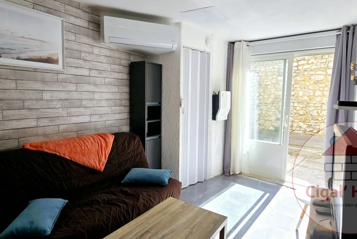 Maison rénovée avec potentiel locatif à La Palme 