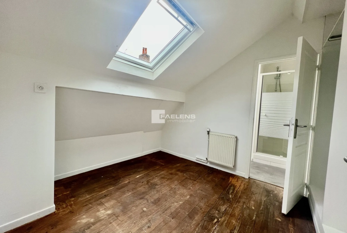 Maison à vendre à Lille Wazemmes de 55 m² avec jardin 