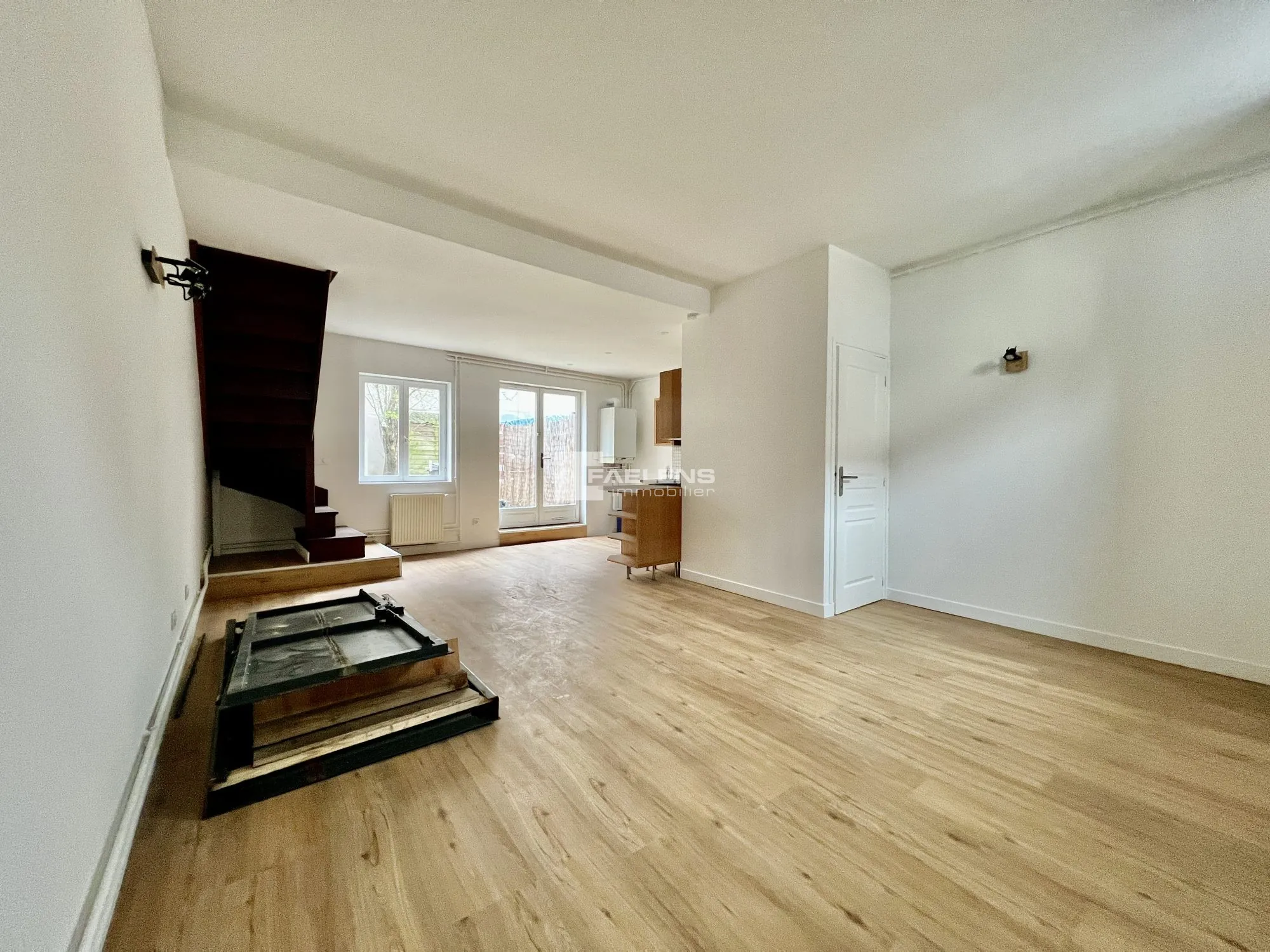 Maison à vendre à Lille Wazemmes de 55 m² avec jardin 