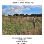 Terrain de 500 m² à proximité de la mer à La Plaine-sur-Mer