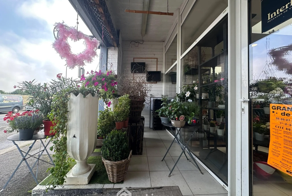Local commercial de 89 m² à Laon avec vitrine en emplacement stratégique 