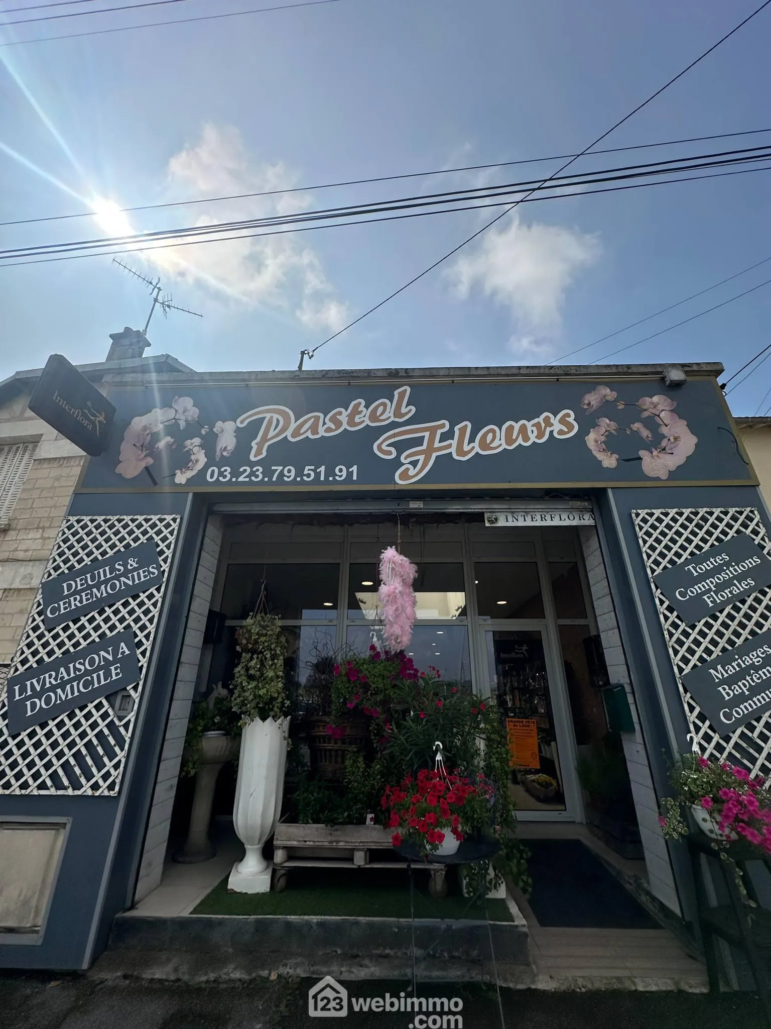 Local commercial de 89 m² à Laon avec vitrine en emplacement stratégique 