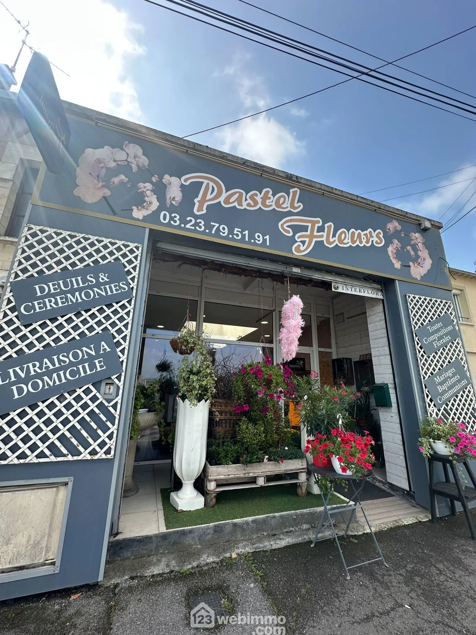 Local commercial de 89 m² à Laon avec vitrine en emplacement stratégique 