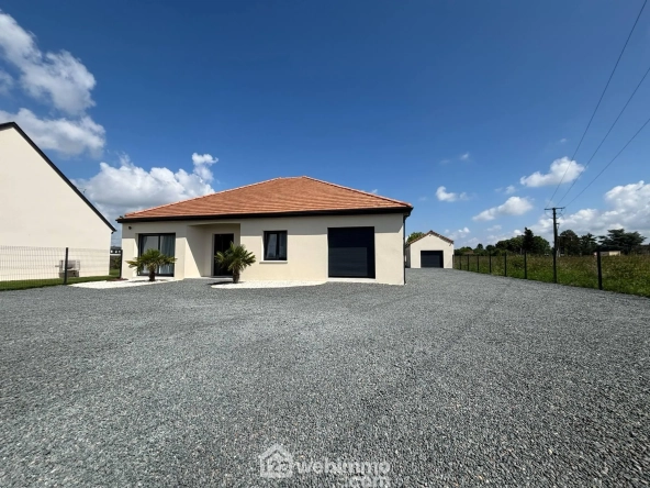 Maison moderne de 105 m² à Châtellerault avec terrain clos et garage