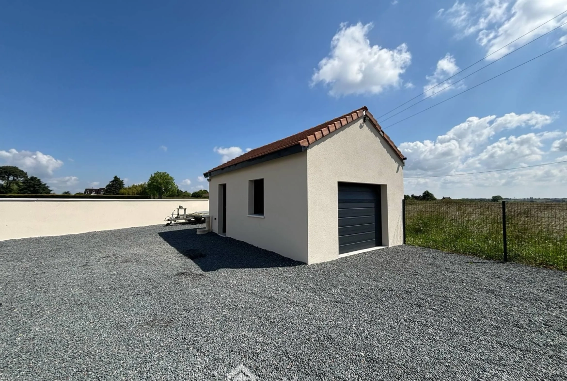 Maison moderne de 105 m² à Châtellerault avec terrain clos et garage 