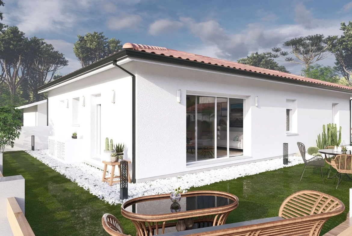 Maison neuve 3 chambres à Saint Jean de Marsacq - Construction modulable 