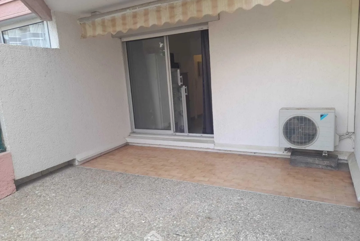 Studio à vendre à Canet-Plage - Résidence sécurisée à 100m de la mer 