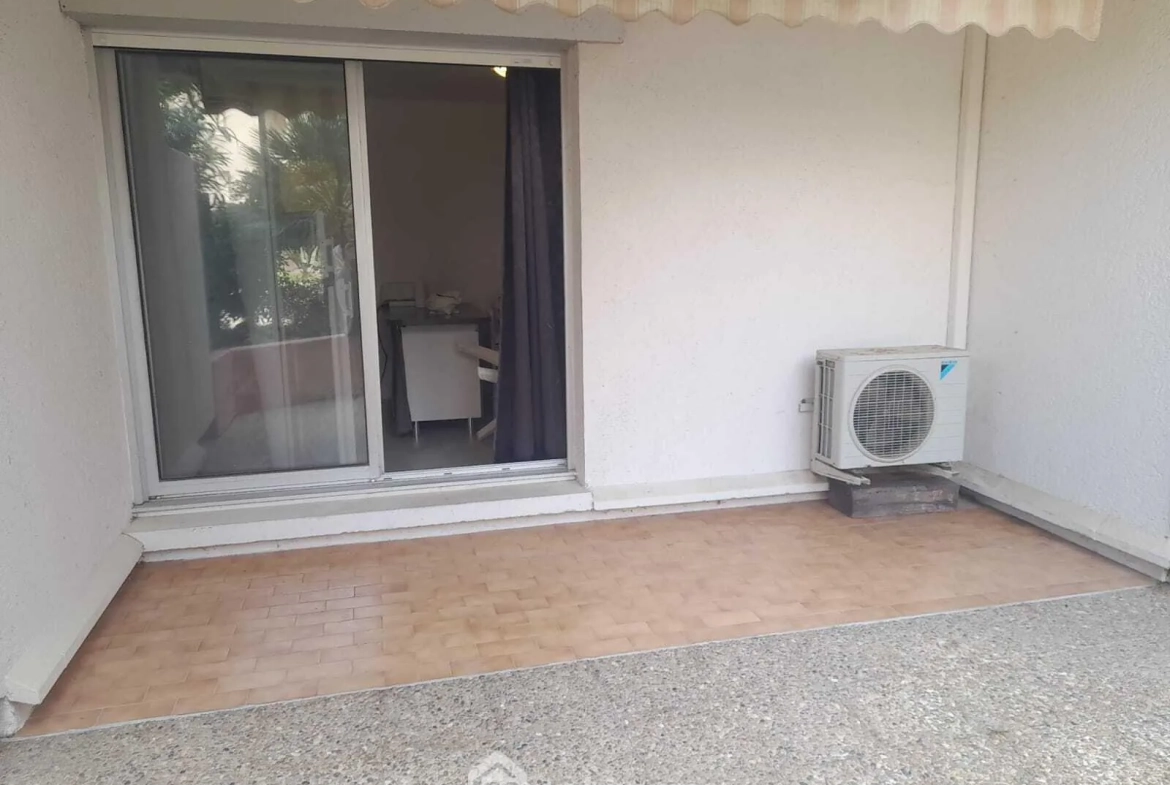Studio à vendre à Canet-Plage - Résidence sécurisée à 100m de la mer 