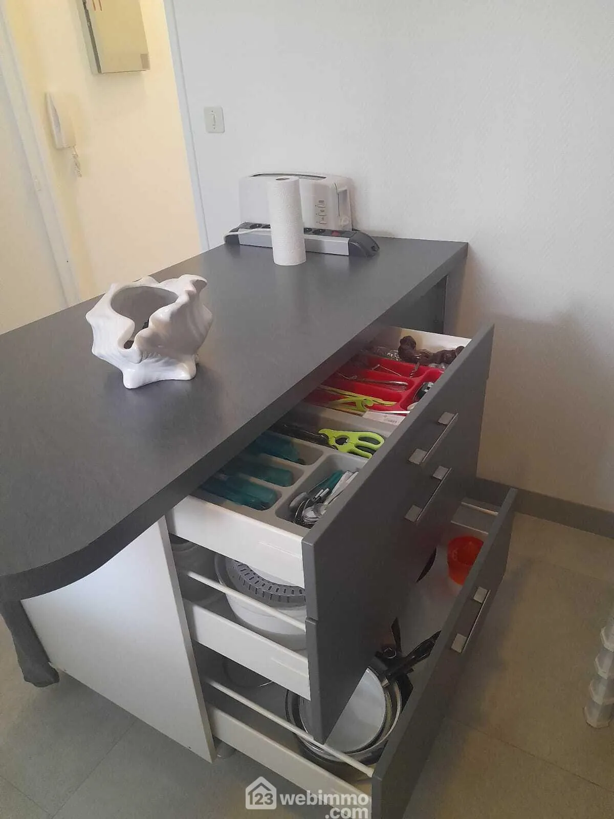 Studio à vendre à Canet-Plage - Résidence sécurisée à 100m de la mer 