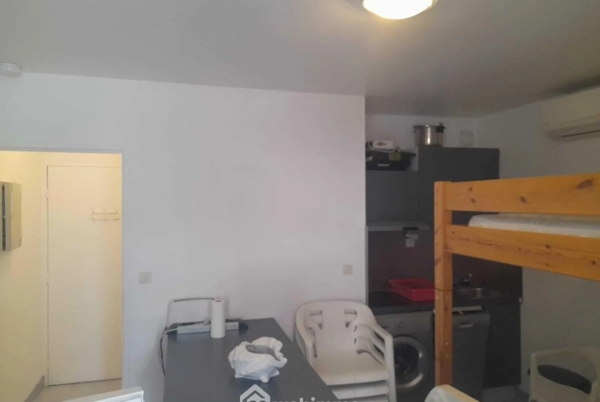 Studio à vendre à Canet-Plage - Résidence sécurisée à 100m de la mer 