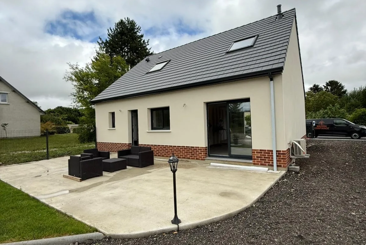 Maison individuelle neuve à Bourdon de 96 m² avec prestations haut de gamme 