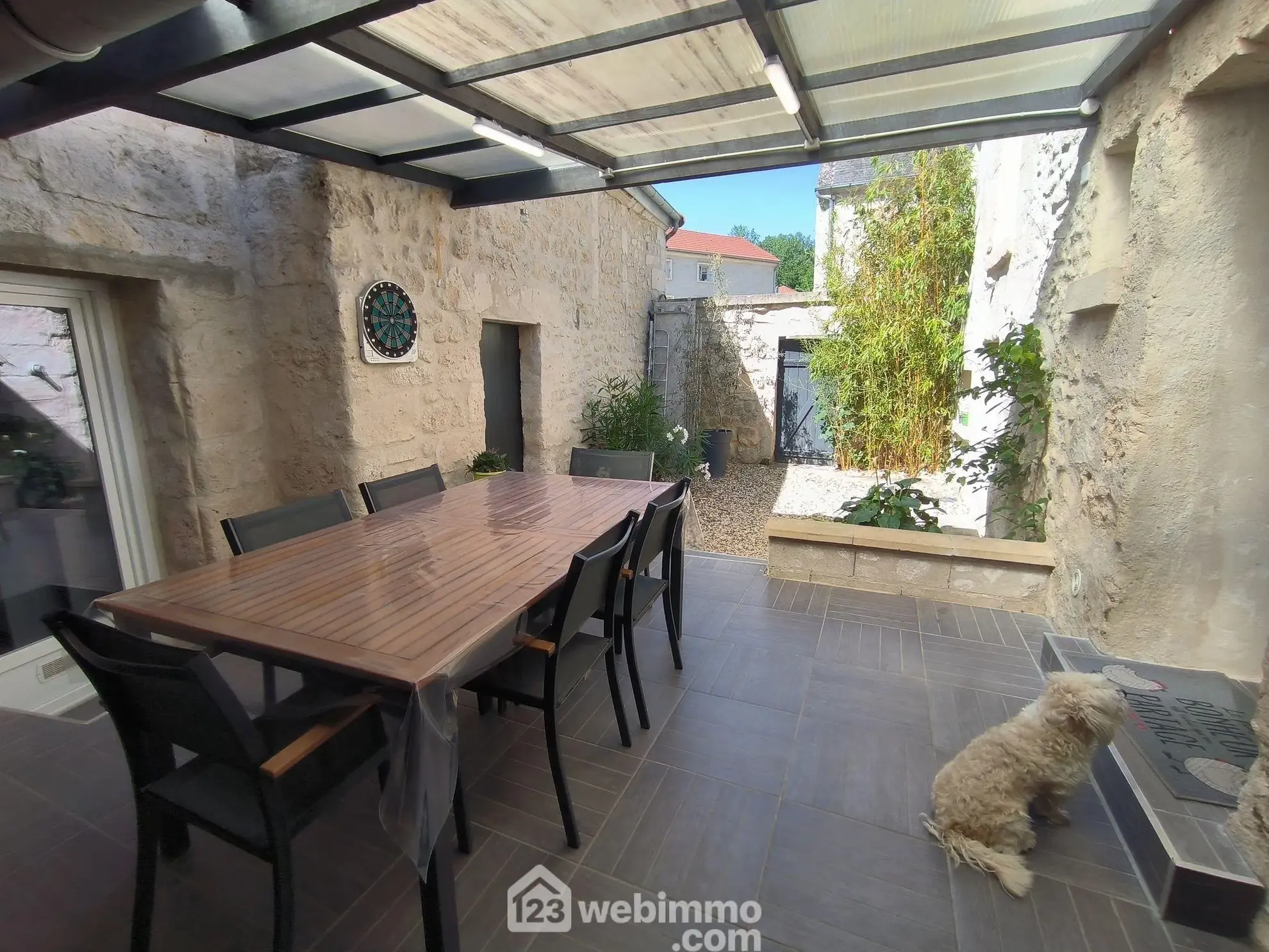 Maison spacieuse avec appartement et jardin potager à Courcelles-sur-Vesle 