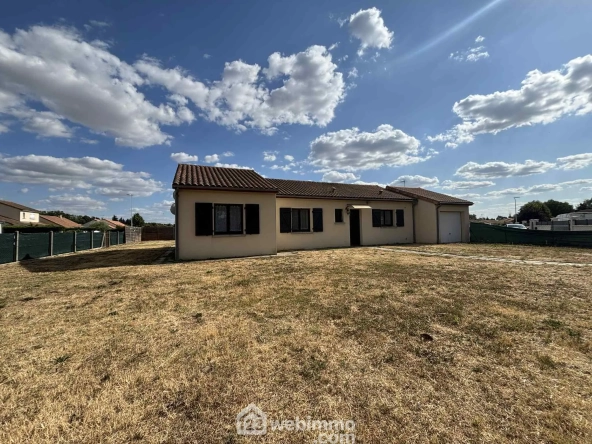 Maison de plain-pied de 97 m² à Ingrandes avec jardin et garage