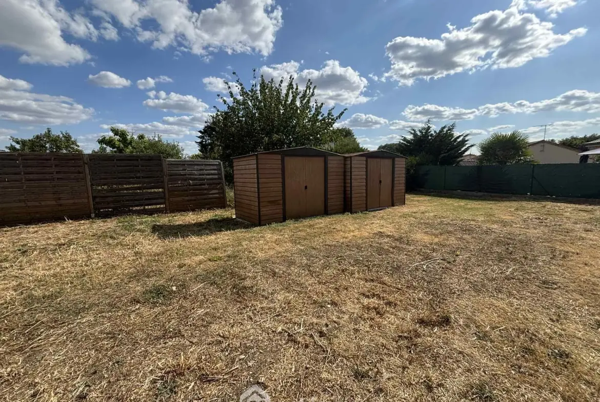 Maison de plain-pied de 97 m² à Ingrandes avec jardin et garage 