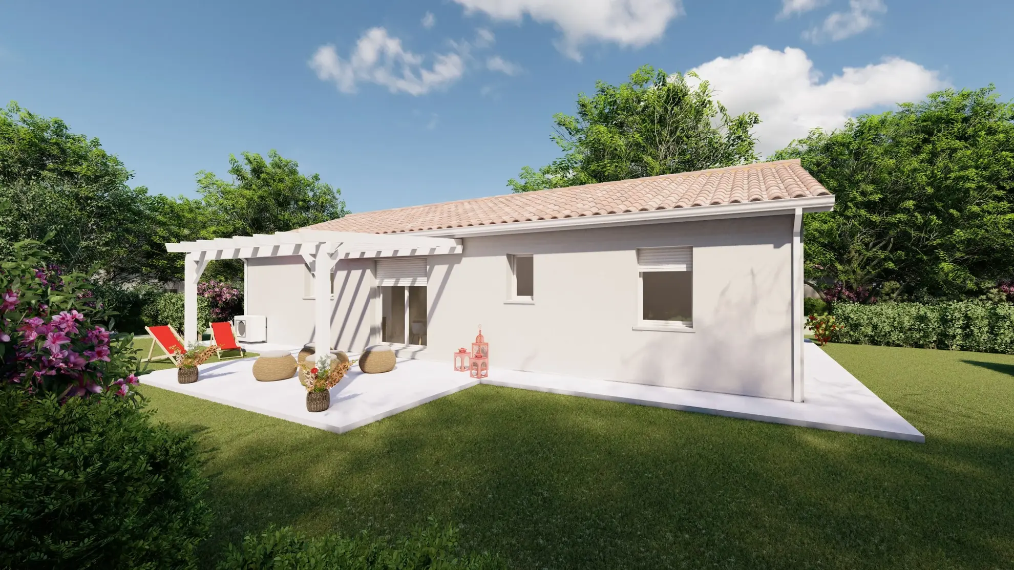 Maison neuve 3 chambres avec garage à Ambazac – Construction écologique et prix avantageux 