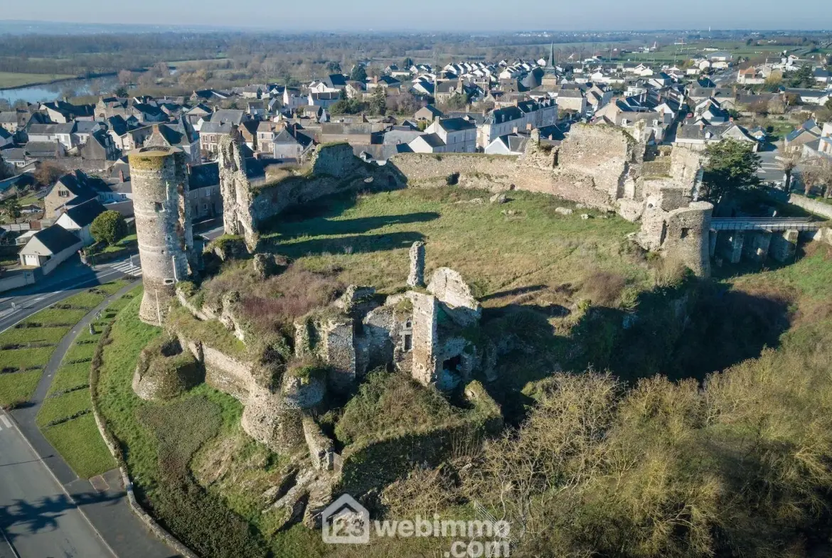 Terrain constructible de 390 m² à Champtocé-sur-Loire proche Angers 
