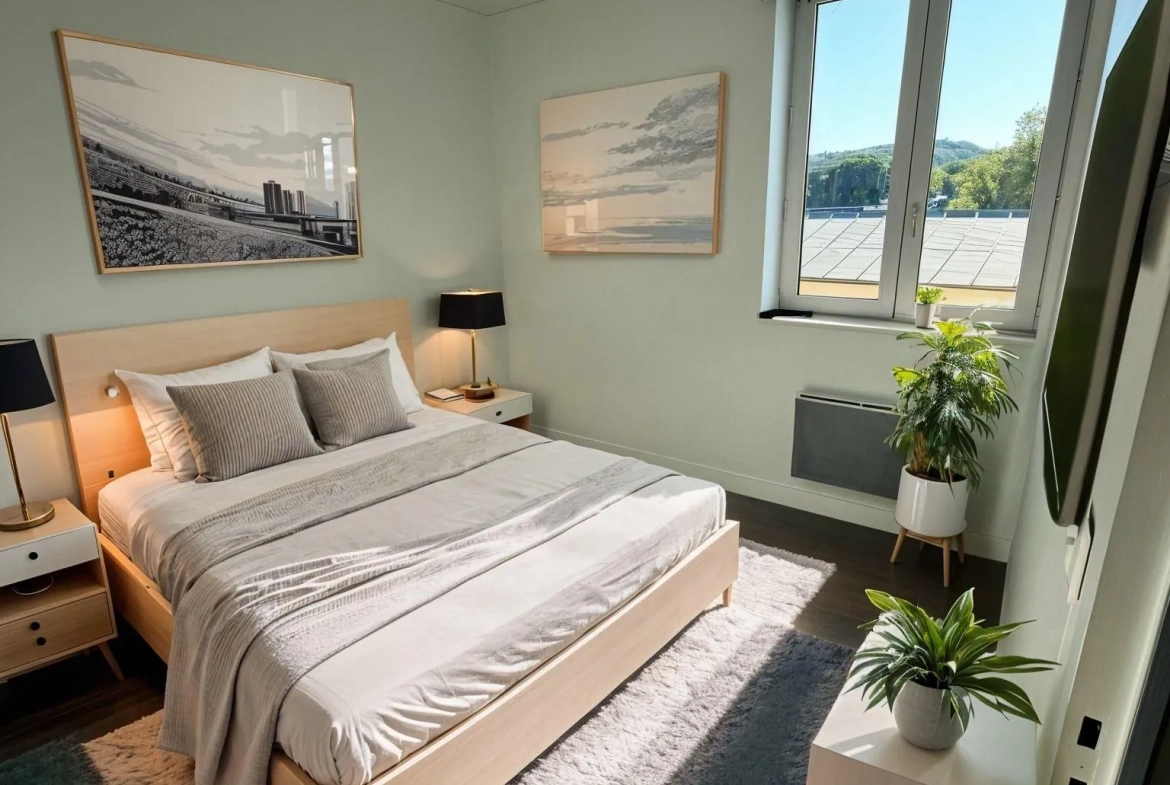 Appartement F2 de 52 m² à Louviers, idéal pour investissement ou première acquisition 