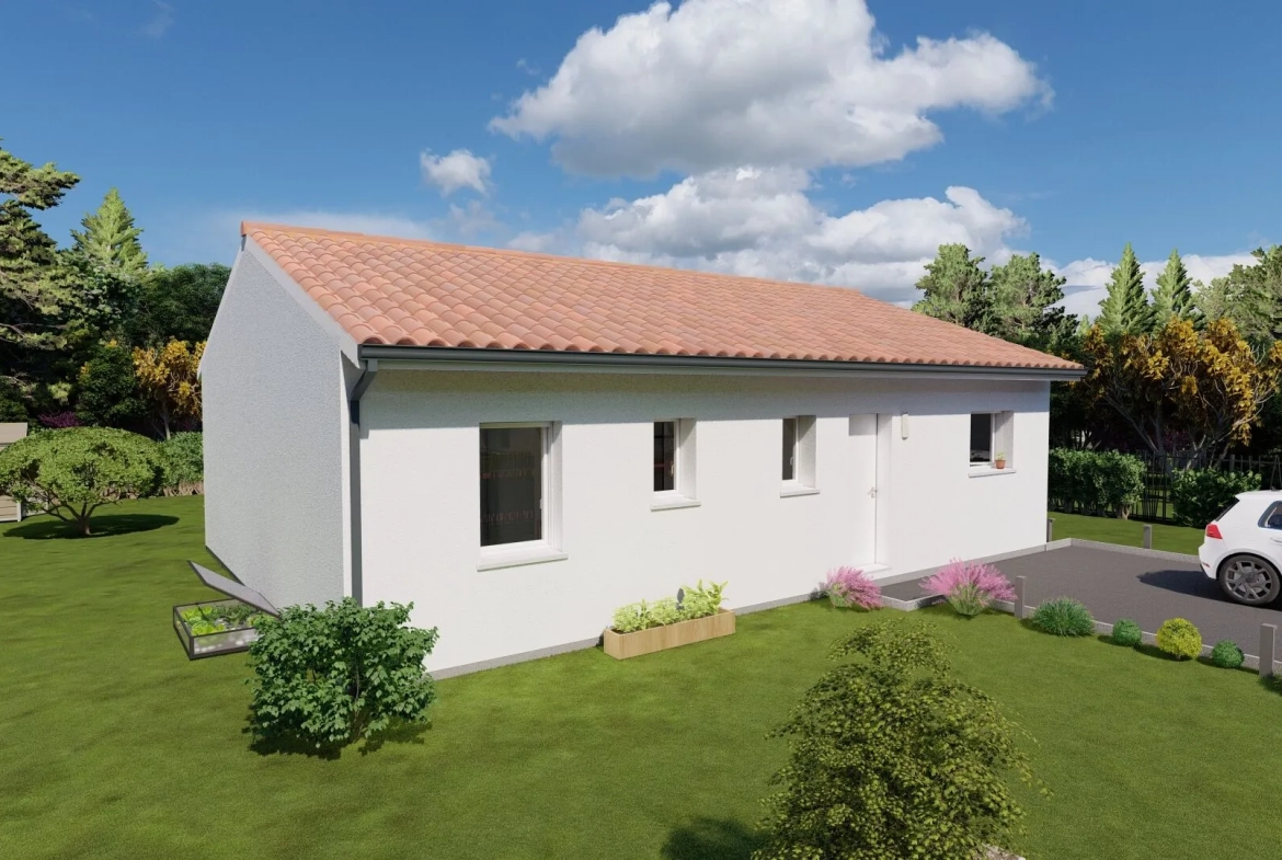 Maison neuve de 80 m² à Vielle-Saint-Girons – Construction personnalisée proche plages 