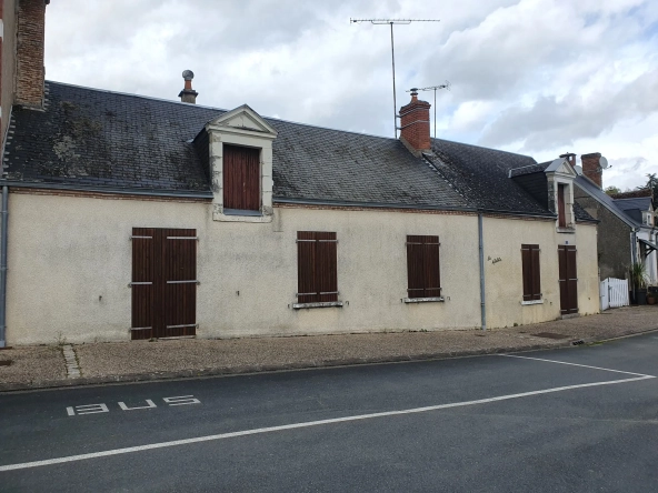 Maison de 3 pièces à Poulaines, proche Valençay et Chabris