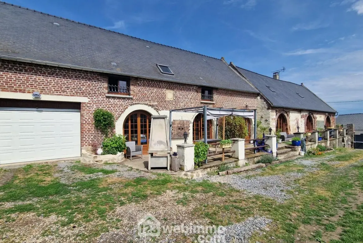 Longère de 236 m² à Dercy avec garage et potentiel d’aménagement 