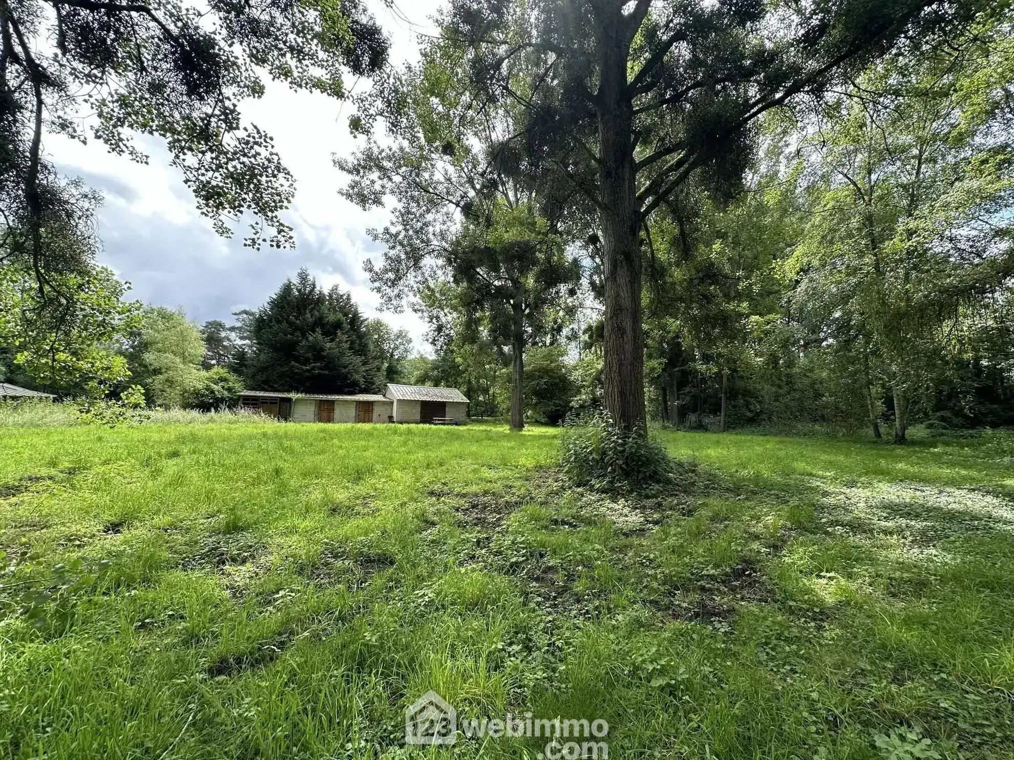 Terrain de loisirs de 11 300 m² à Presles-et-Thierny – Étangs, bâtiment et pâture 