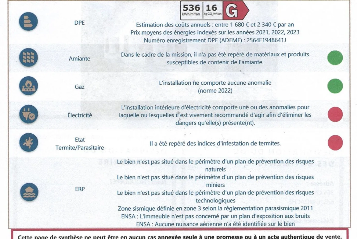 Maison à vendre à Bidache de 70 m² avec grand terrain et potentiel de rénovation 