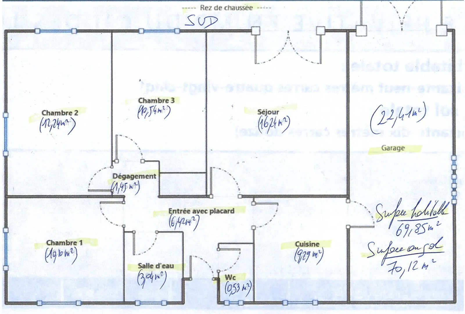 Maison à vendre à Bidache de 70 m² avec grand terrain et potentiel de rénovation 