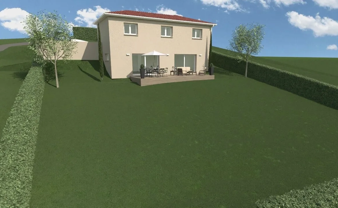 Belle maison neuve à Saint Appolinaire - 100 m², construction RE2020, terrain de 655 m² 